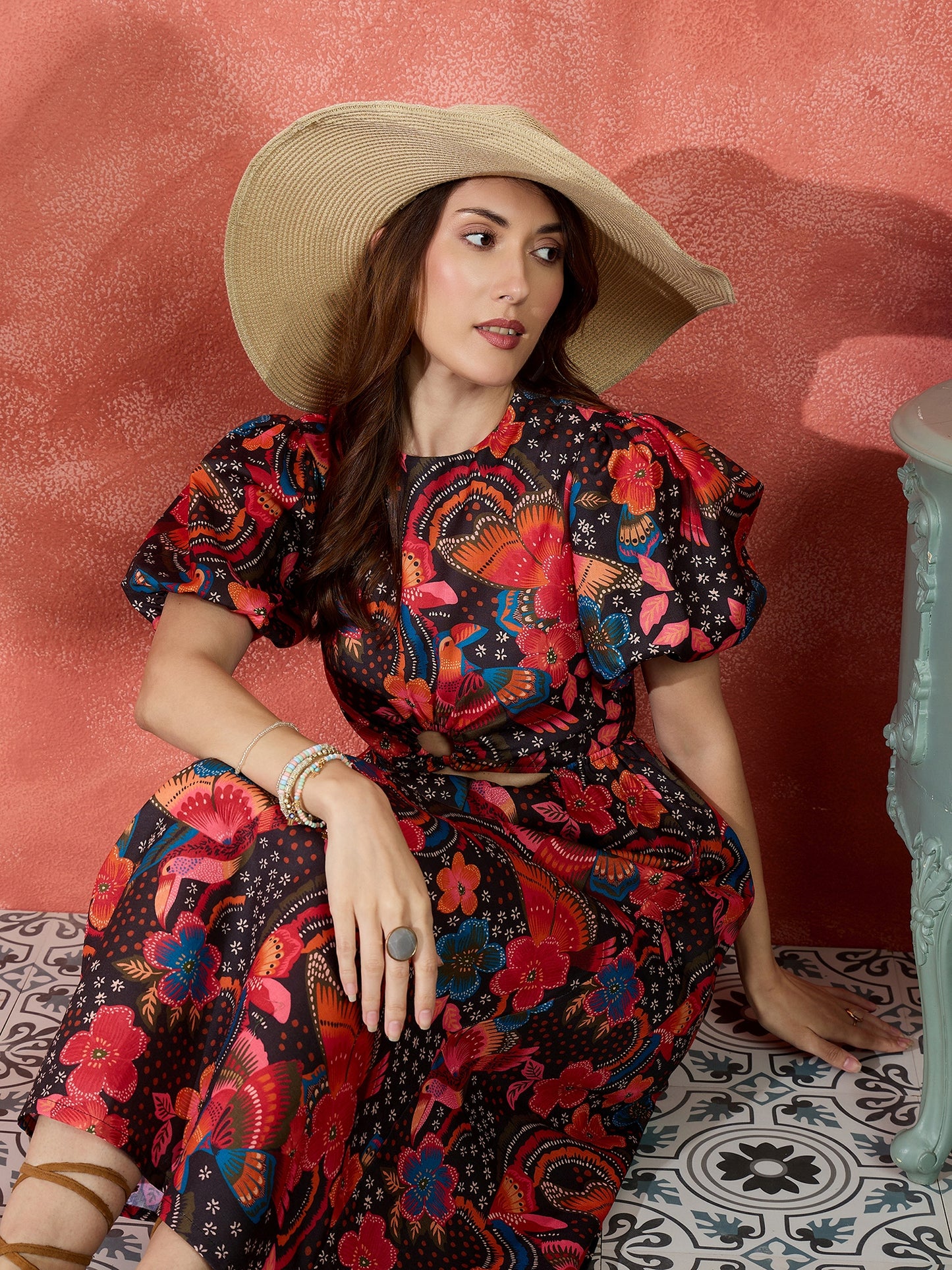 Ariana Puff Sleeve Dress