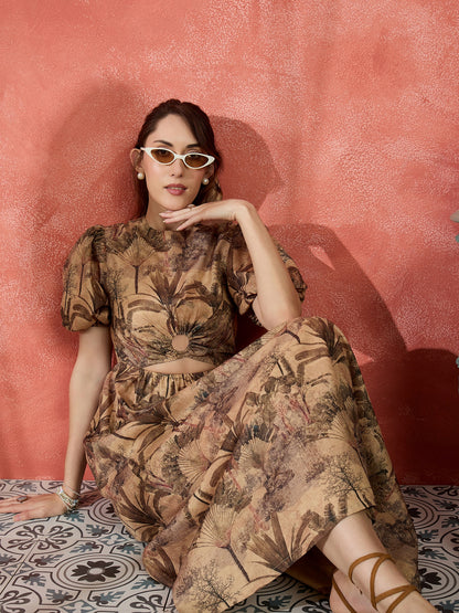 Ariana Puff Sleeve Dress