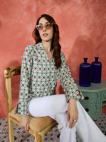 Fusion Buttoned Shirt