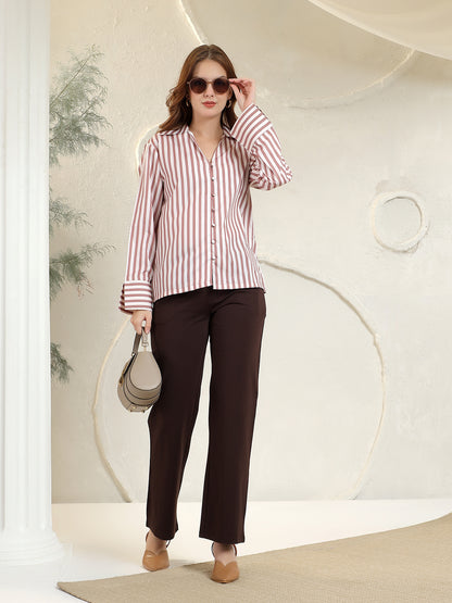 Fusion Buttoned Shirt