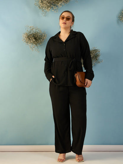 Shirt With Trousers Co-ord Set