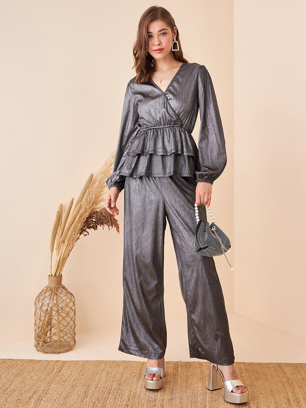 Women Top With Trouser Co-ords