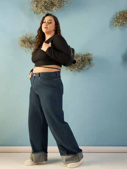 Tie up Waist Crop Top