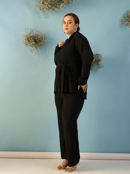 Shirt With Trousers Co-ord Set