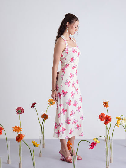 Nile Halter Neck Bodycon Dress