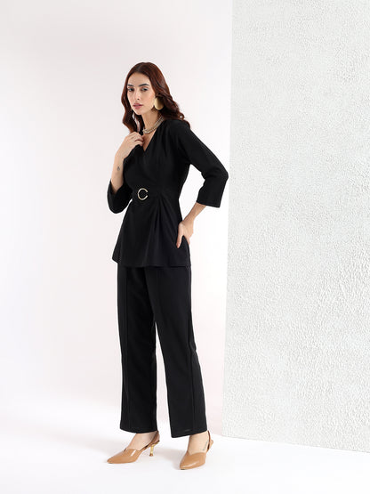 WAIST BELTED CO-ORD SET