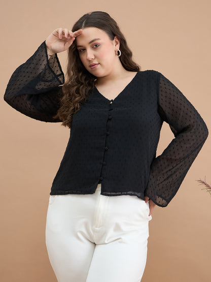 Bell Sleeve Top