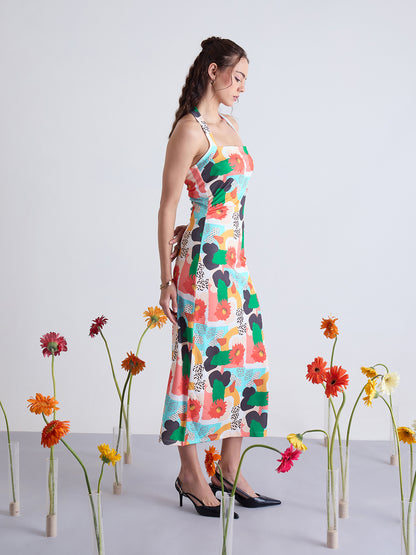 Nile Halter Neck Bodycon Dress