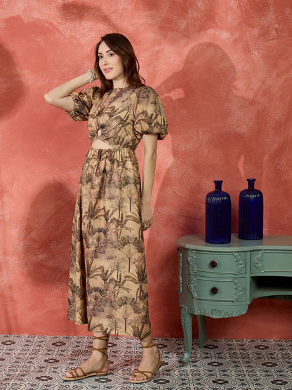 Ariana Puff Sleeve Dress