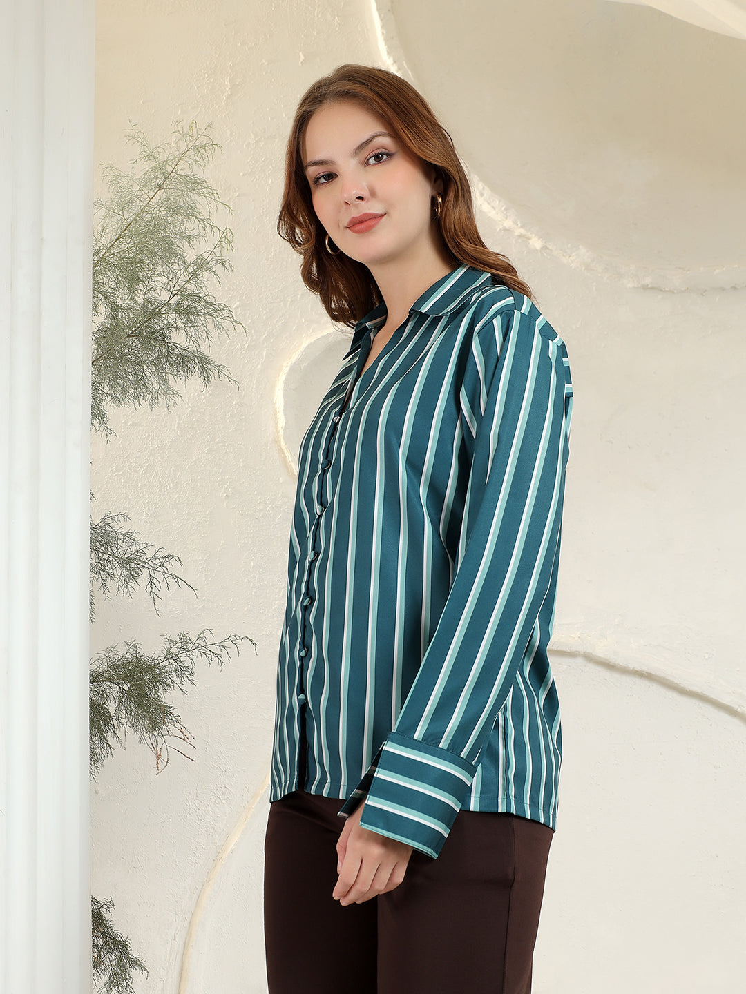 Fusion Buttoned Shirt