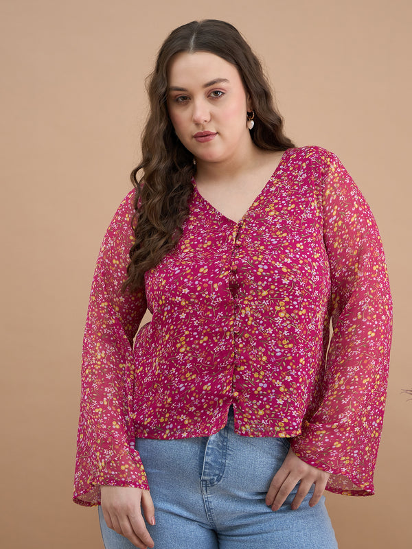 Bell Sleeve Top