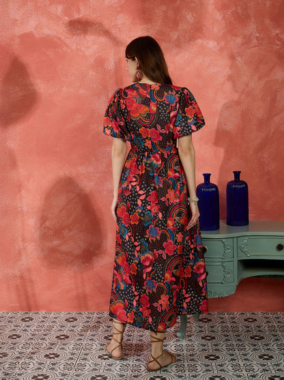 Ariana Puff Sleeve Dress