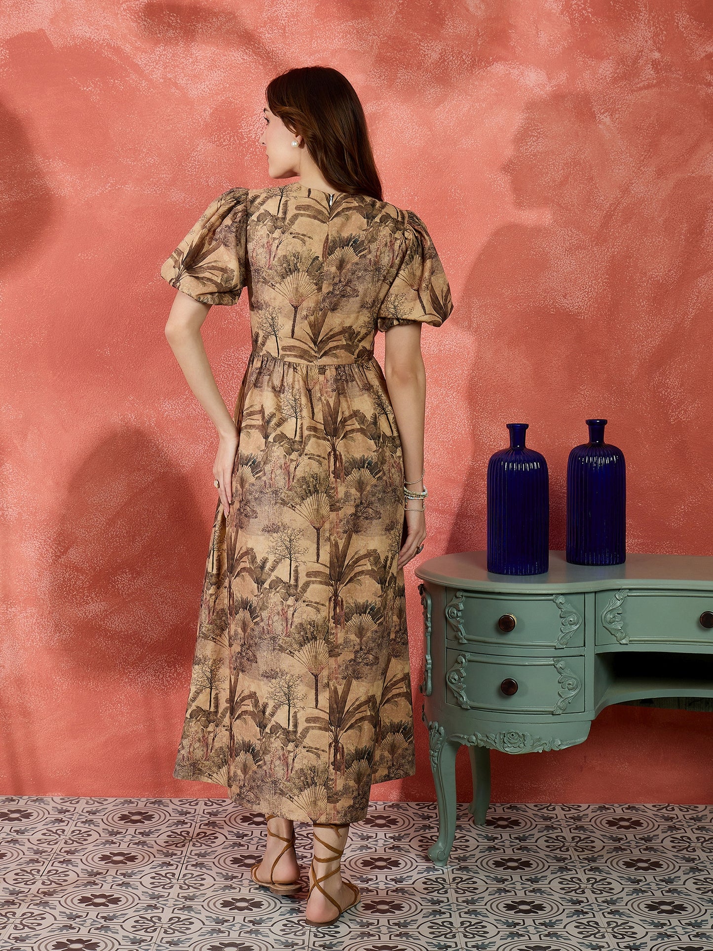 Ariana Puff Sleeve Dress