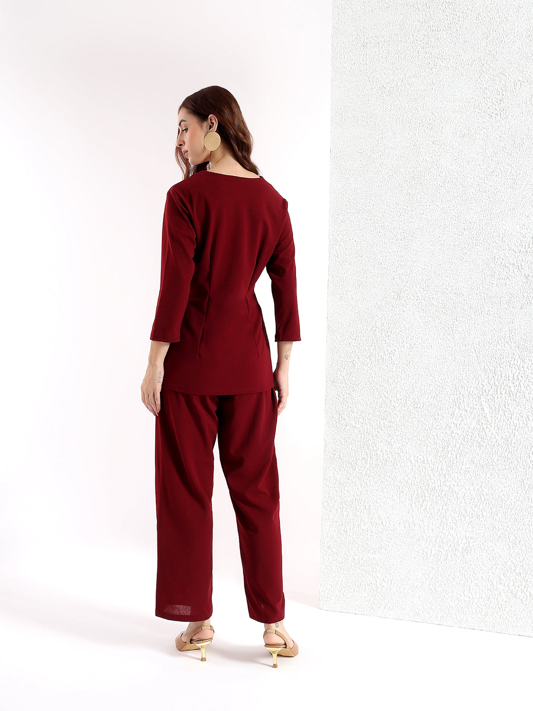 WAIST BELTED CO-ORD SET