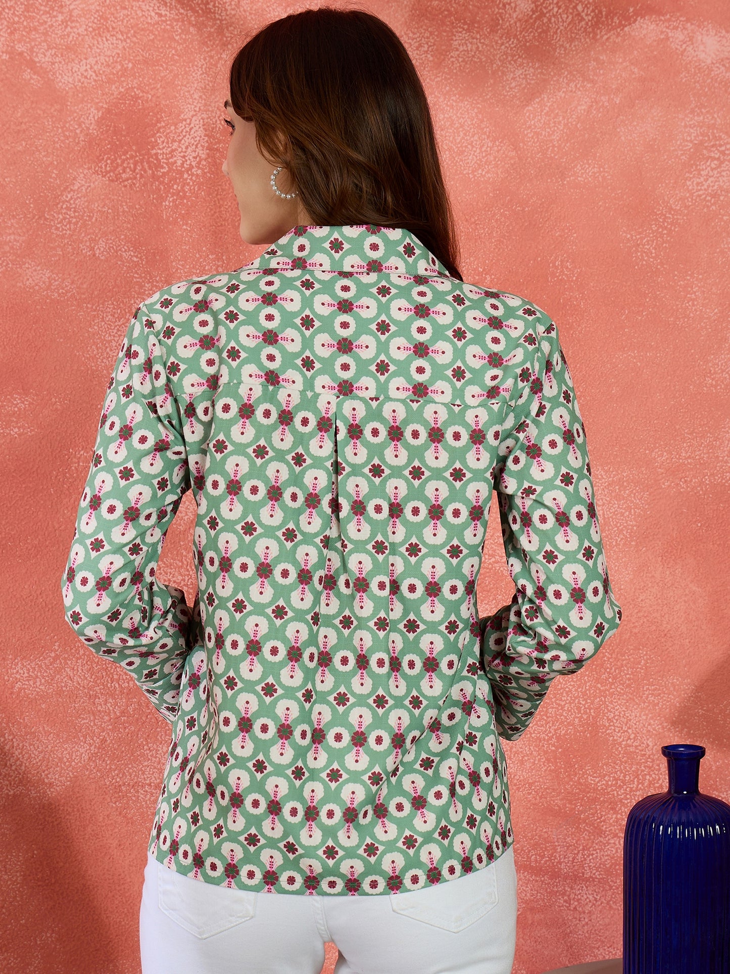 Fusion Buttoned Shirt