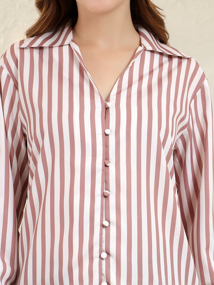 Fusion Buttoned Shirt