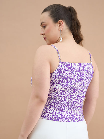 Asymmetrical Hem Peplum Top