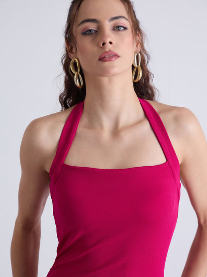 Nile Halter Neck Bodycon Dress