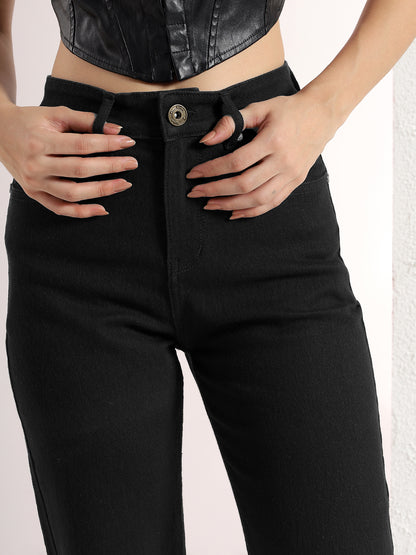 STRAIGHT WIDE LEG JEANS