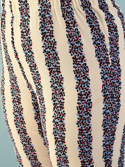 Sleeveless Striped Co-ord Set