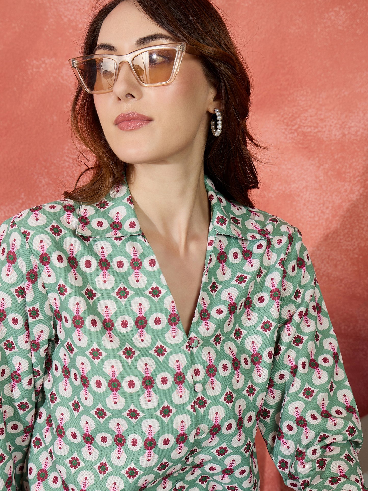 Fusion Buttoned Shirt