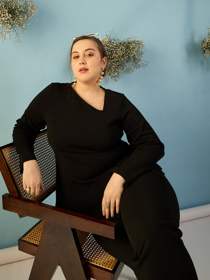 Asymmetrical Neck Co-ord Set