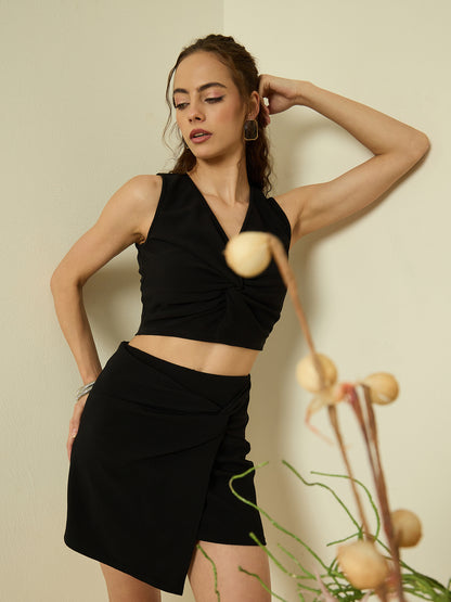 Hyper Texture Twist Knot Top