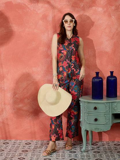 Longline Waistcoat Co-ord Set