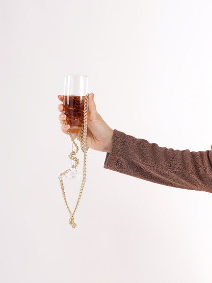 ONE DROP WRAP MIDI DRESS