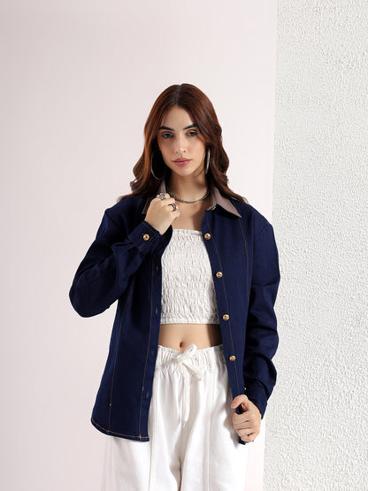 DENIM SHACKET