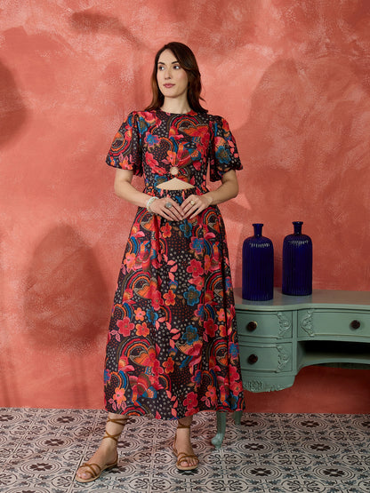 Ariana Puff Sleeve Dress