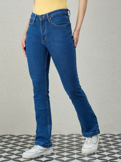 HIGH RISE BOOTCUT JEANS