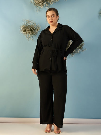 Shirt With Trousers Co-ord Set