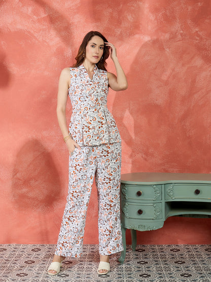 Fusion Peplum Co-ord Set