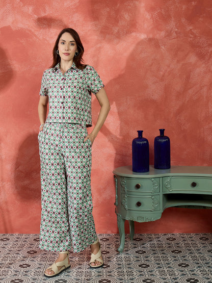 Fusion Short Sleeve Co-ord Set