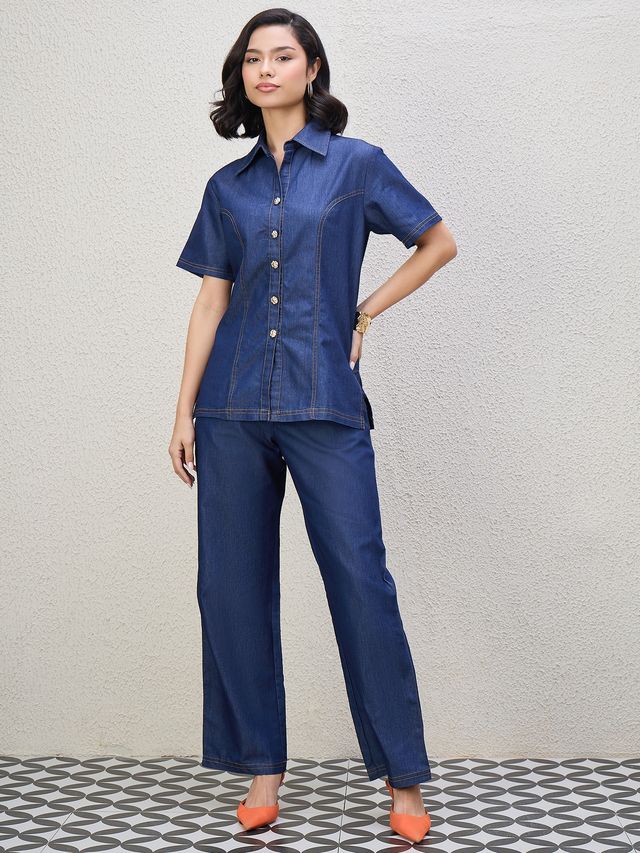 DENIM CO-ORD SET