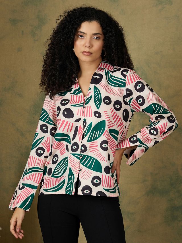 Fusion Buttoned Shirt