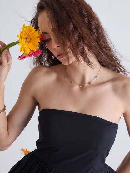 Mariana Balloon Hem Corset Top