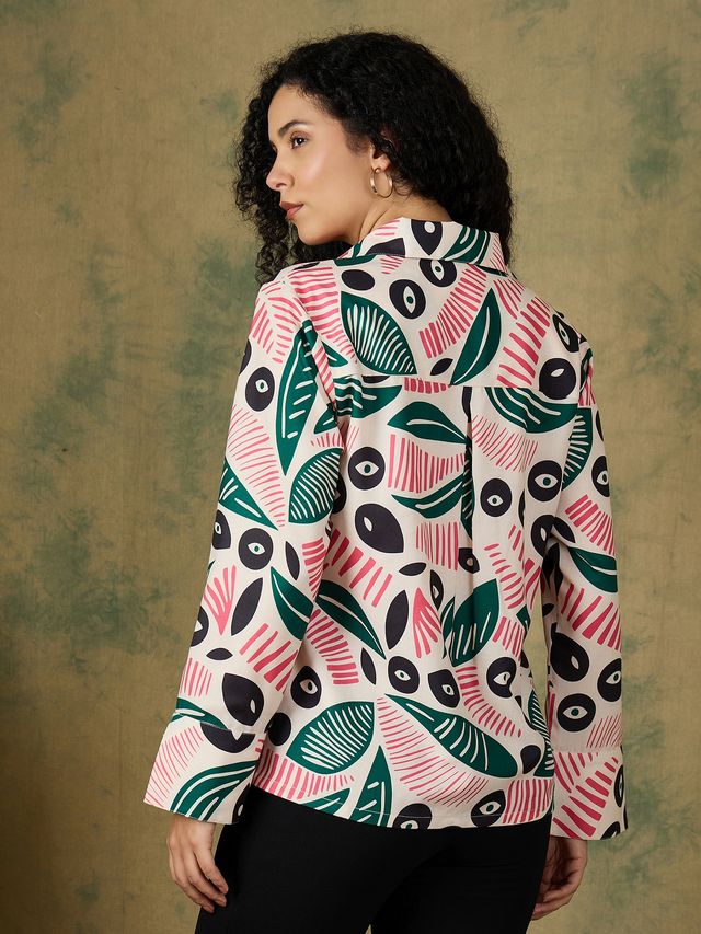 Fusion Buttoned Shirt