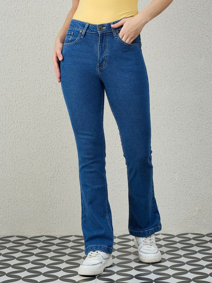 HIGH RISE BOOTCUT JEANS