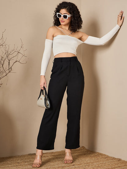 Shop Stylish & Trendy Pleated Formal Trouser Online - Kibo