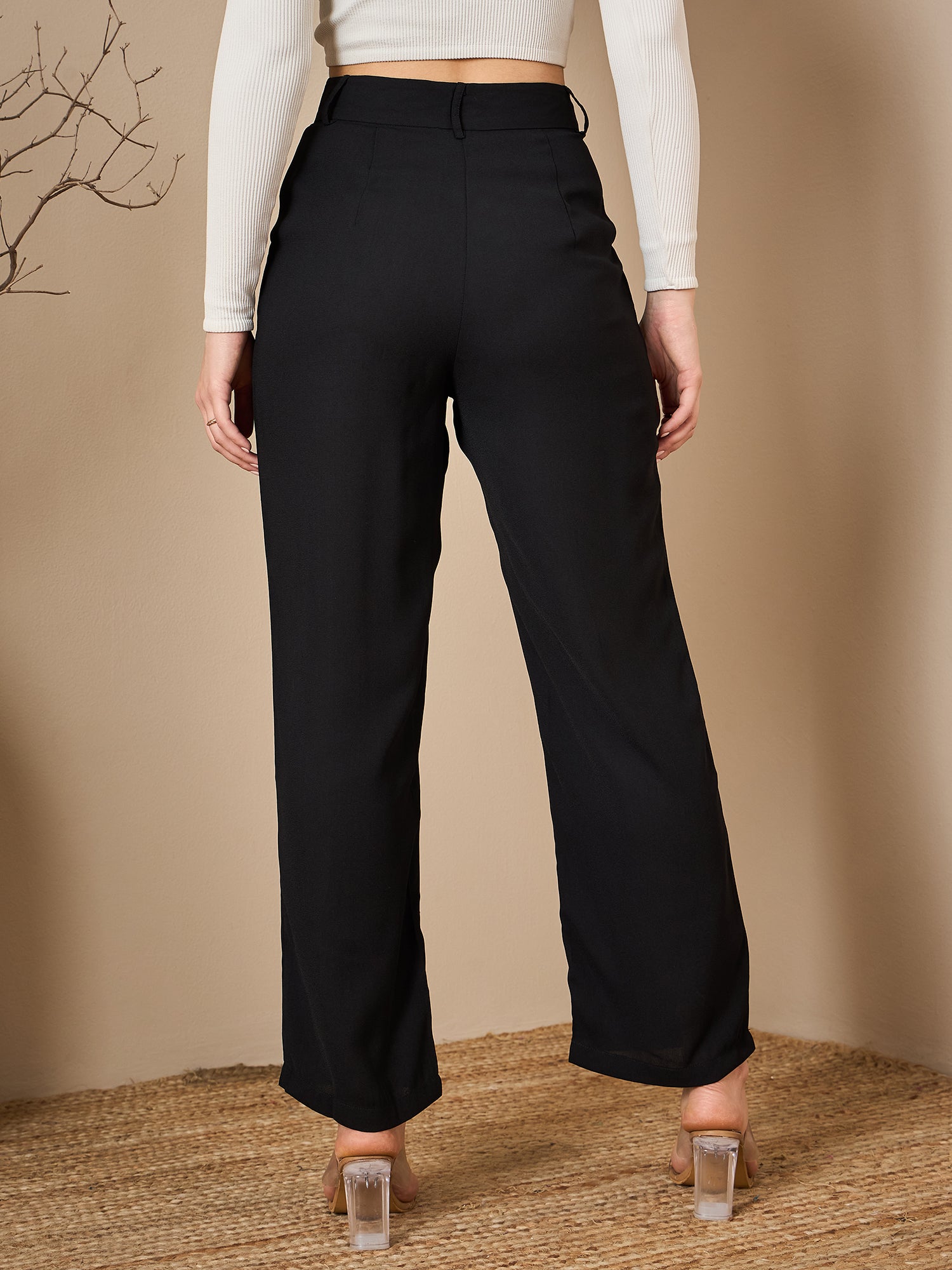 Shop Stylish & Trendy Pleated Formal Trouser Online - Kibo