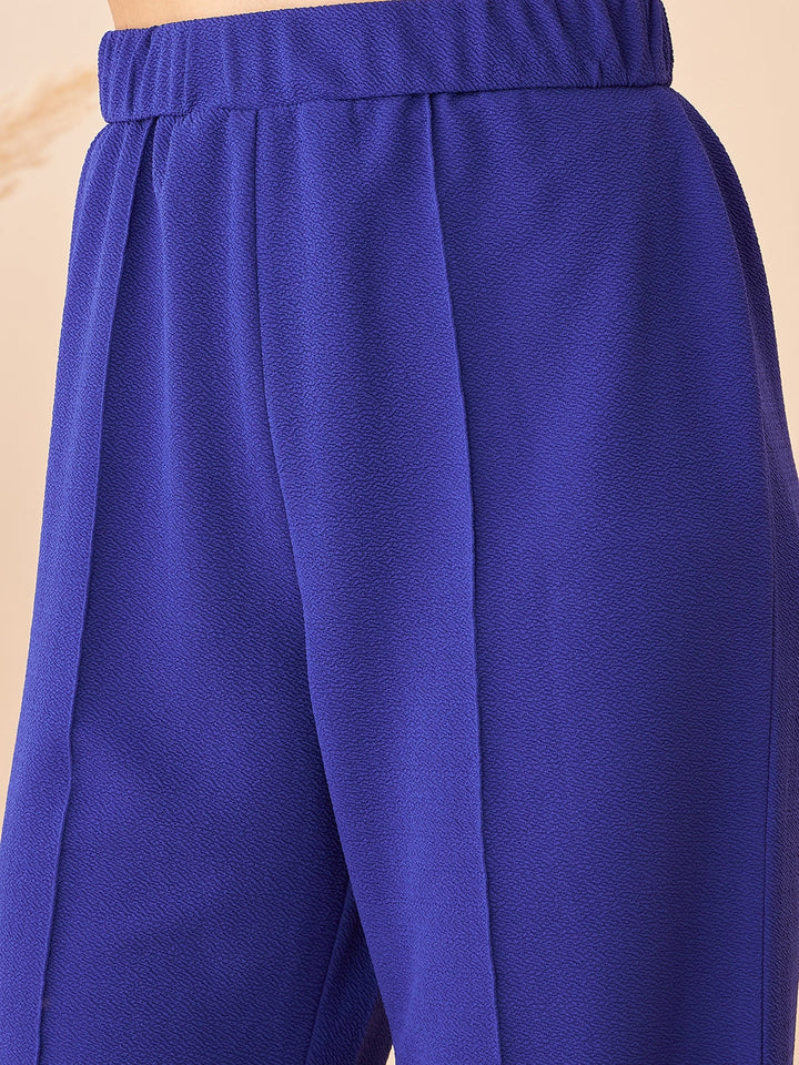 Solid Peplum Co-ords