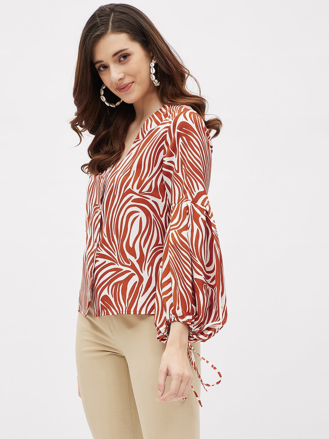 Tie Knot Sleeve Top