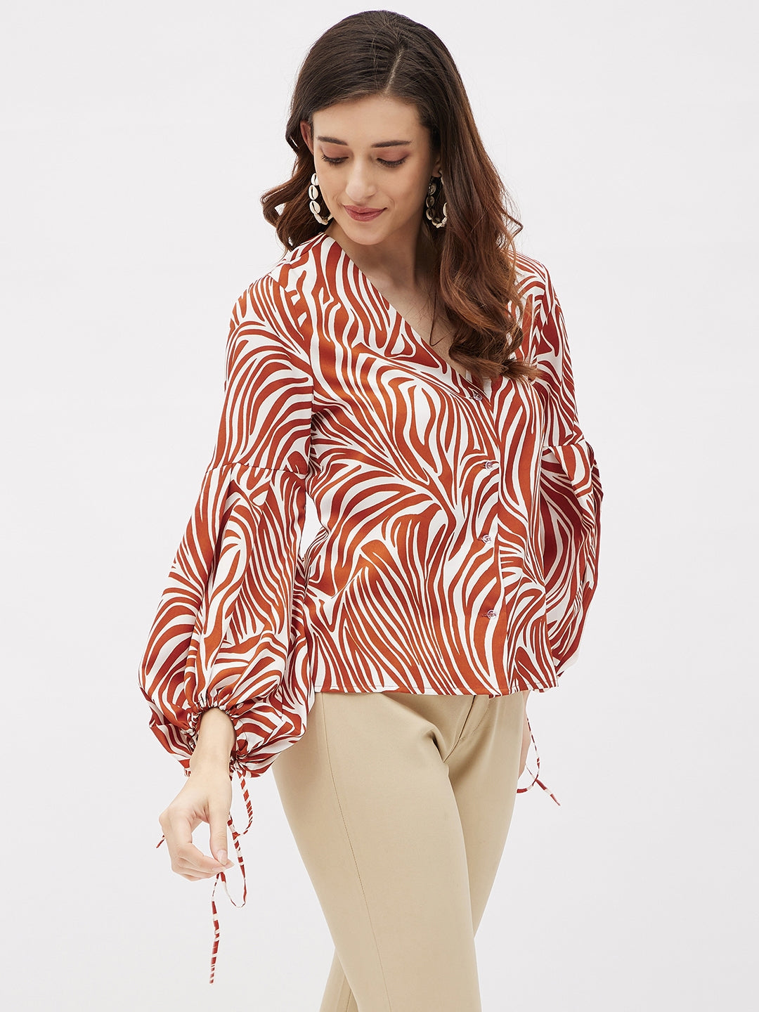 Tie Knot Sleeve Top