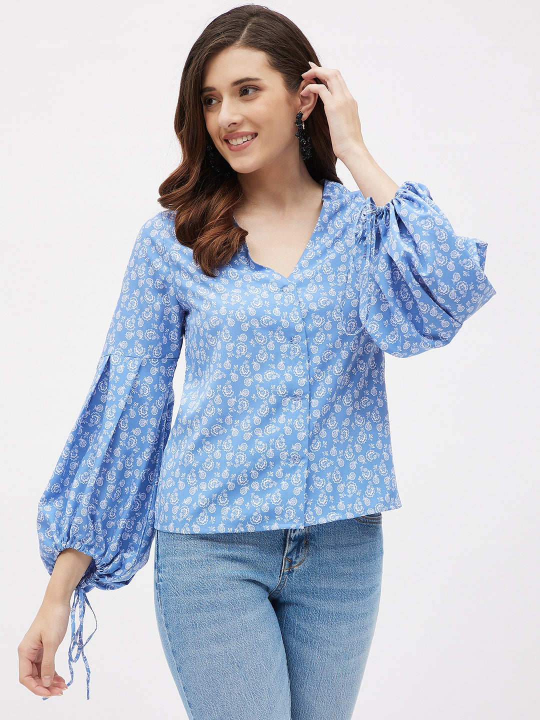 Tie Knot Sleeve Top