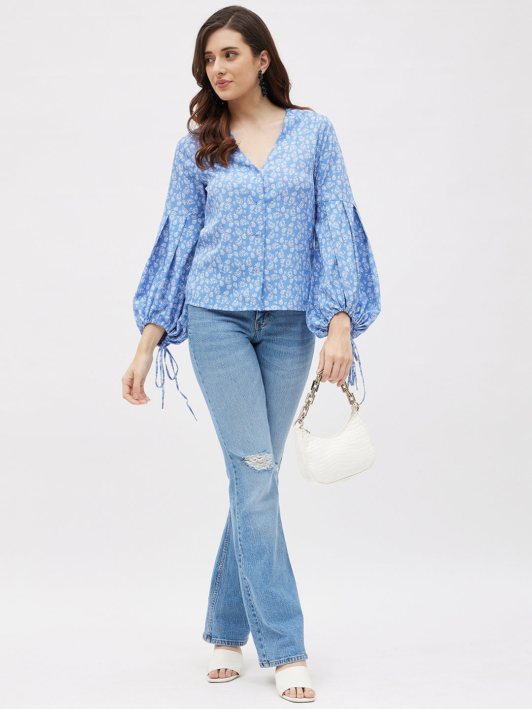 Tie Knot Sleeve Top