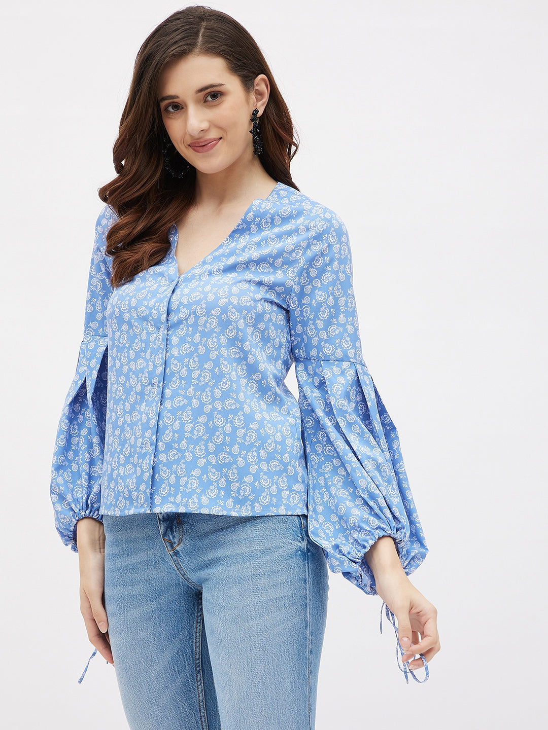 Tie Knot Sleeve Top