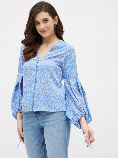 Tie Knot Sleeve Top