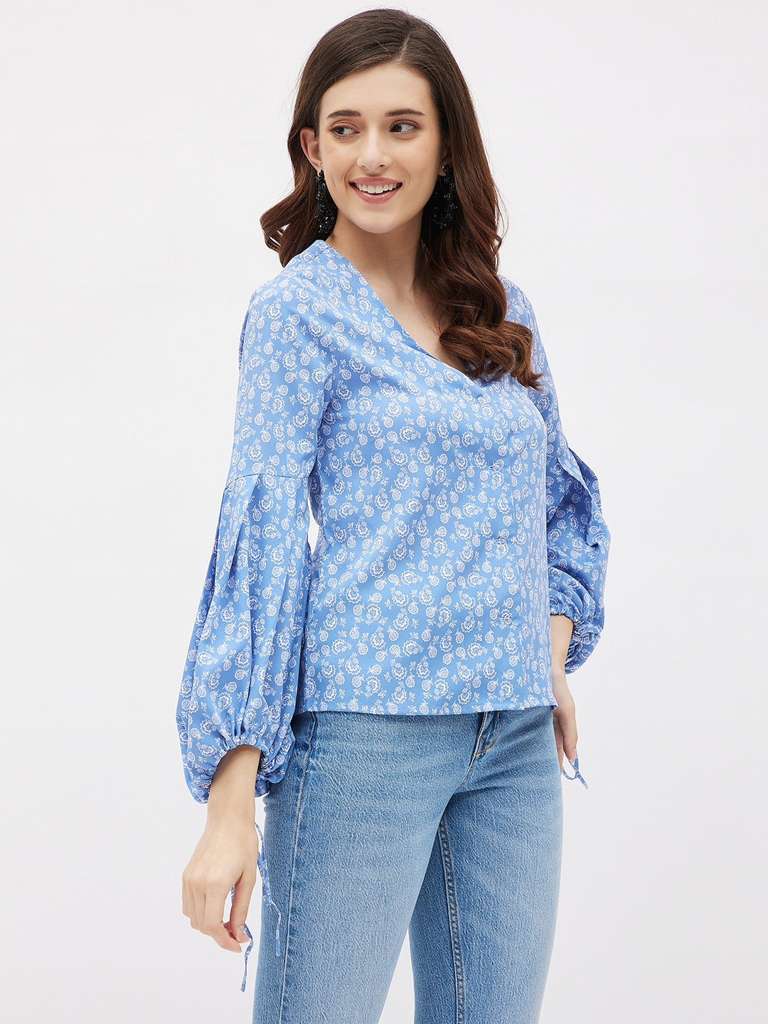 Tie Knot Sleeve Top